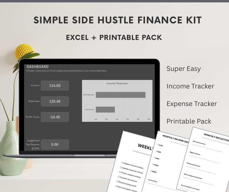 Simple Side Hustle Finance Kit